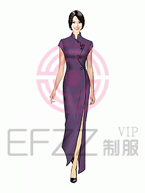 中餐迎賓制服223