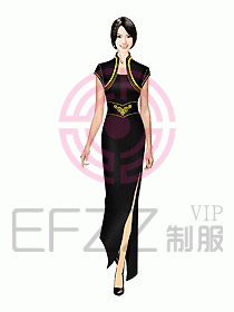 中餐迎賓制服232