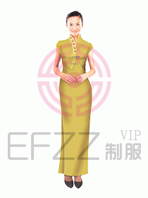 中餐迎賓制服245