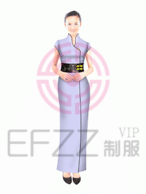 中餐迎賓制服293