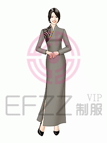 中餐迎賓制服351