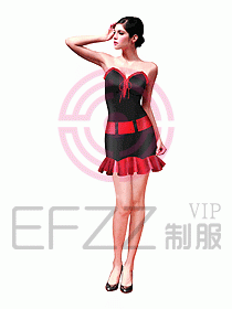 夜總會DJ小姐服裝281