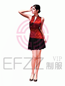 夜總會DJ小姐服裝313