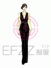 中餐傳菜服務(wù)員制服060