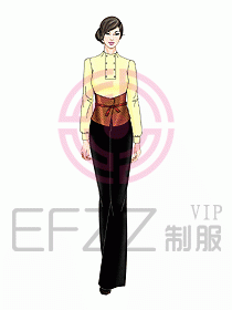 中餐領班制服071