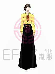 中餐迎賓制服409