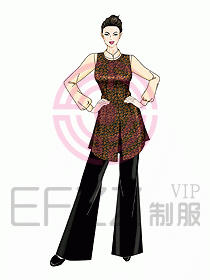 中餐服務員制服789