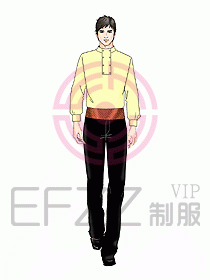 中餐服務員制服839