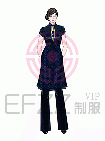 中餐服務員制服874