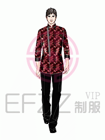 中餐服務員制服890