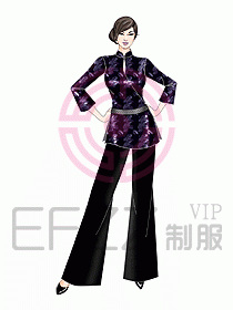 中餐服務(wù)員制服892