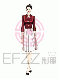 水療會(huì)所咨客制服154