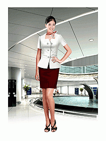 空姐服裝設計圖312