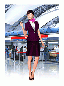 空姐服裝設計圖318
