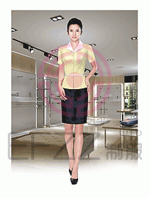 專賣店營業(yè)員服裝645
