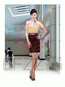 專賣店營業員服裝646