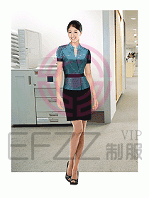 女短袖職業裝088