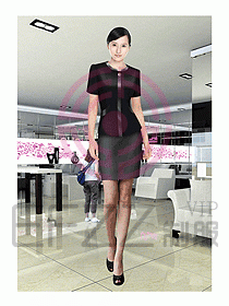營業員制服747