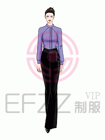 酒店制服中餐迎賓448