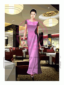 酒店制服中餐迎賓466