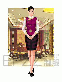 酒店中餐服務員制服953