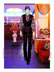 酒店西餐服務生制服501