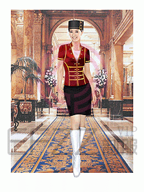 酒店門童行李生制服564