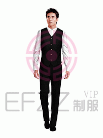 酒店西餐服務(wù)員制服569