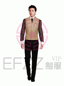 酒店西餐服務(wù)員制服573