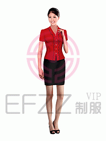 酒店前臺(tái)服務(wù)員制服376