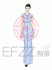 會所總臺接待制服133