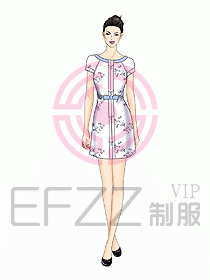 會(huì)所總臺接待制服136