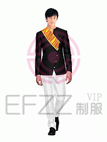 水療會所服務(wù)員制服252