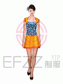 按摩技師服設計圖693