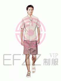 按摩技師服設(shè)計(jì)圖703