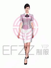 水療會所服務(wù)員制服262