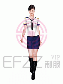 水療會所服務(wù)員制服266