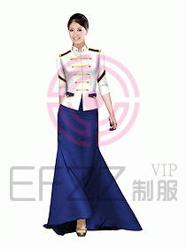 水療會所咨客制服204