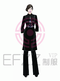 酒店中餐傳菜員制服092