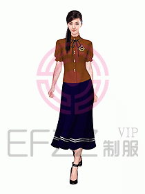 桑拿水療會所咨客制服233