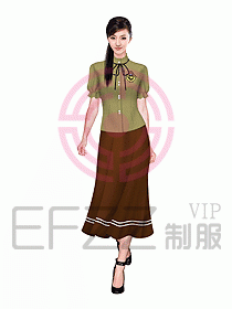 桑拿水療會所咨客制服235