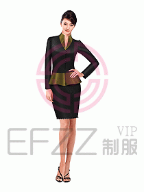 珠寶化妝品營業(yè)員制服822