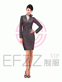 珠寶化妝品營業(yè)員制服836