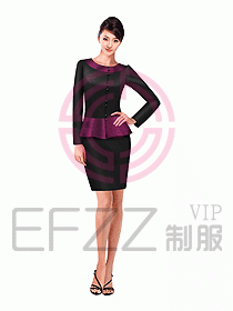 秋冬女職業裝設計圖378