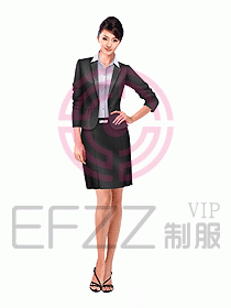 秋冬女職業裝設計圖439