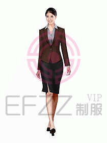 秋冬女職業裝設計圖574