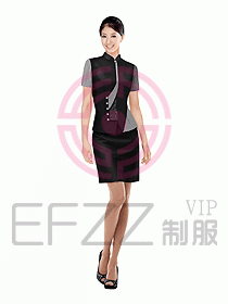 酒店中餐服務員制服設計圖961