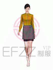 西餐服務(wù)員制服設(shè)計(jì)圖613