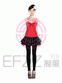 珠寶營業員制服設計圖898