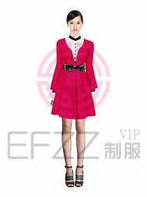 珠寶營(yíng)業(yè)員制服設(shè)計(jì)圖918